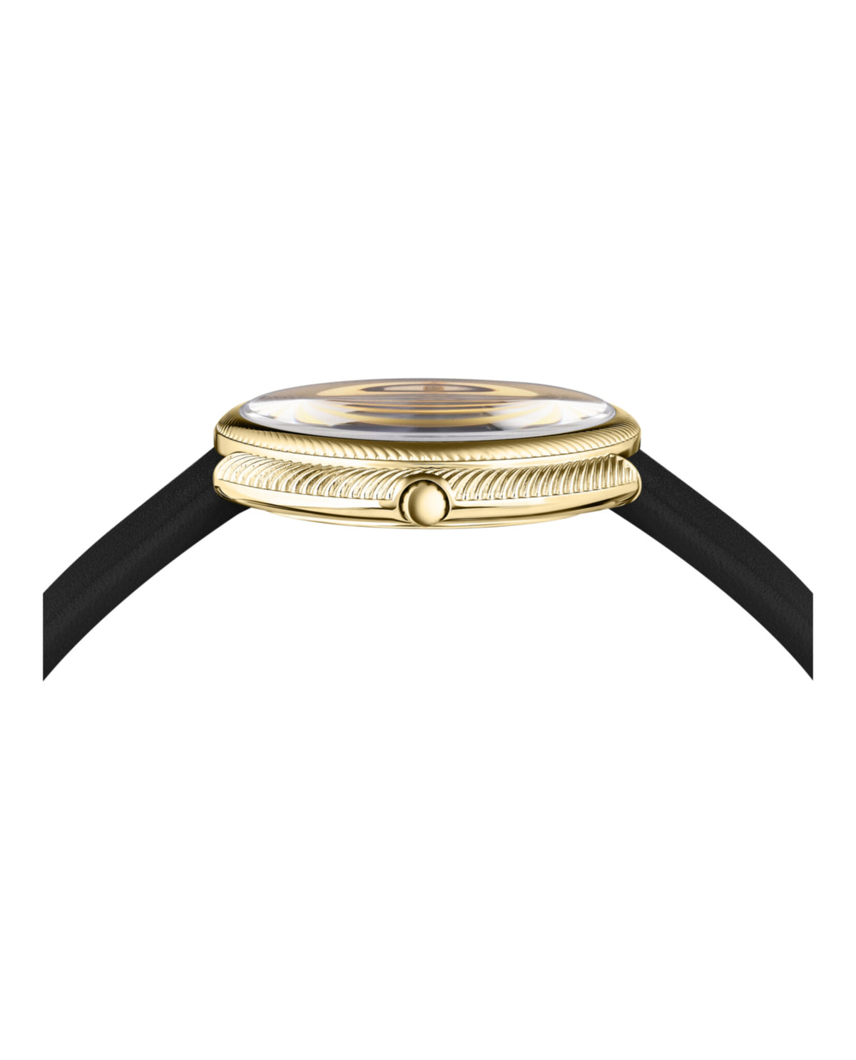 Versace Versace Womens  Gold 38mm Strap Fashion Watch