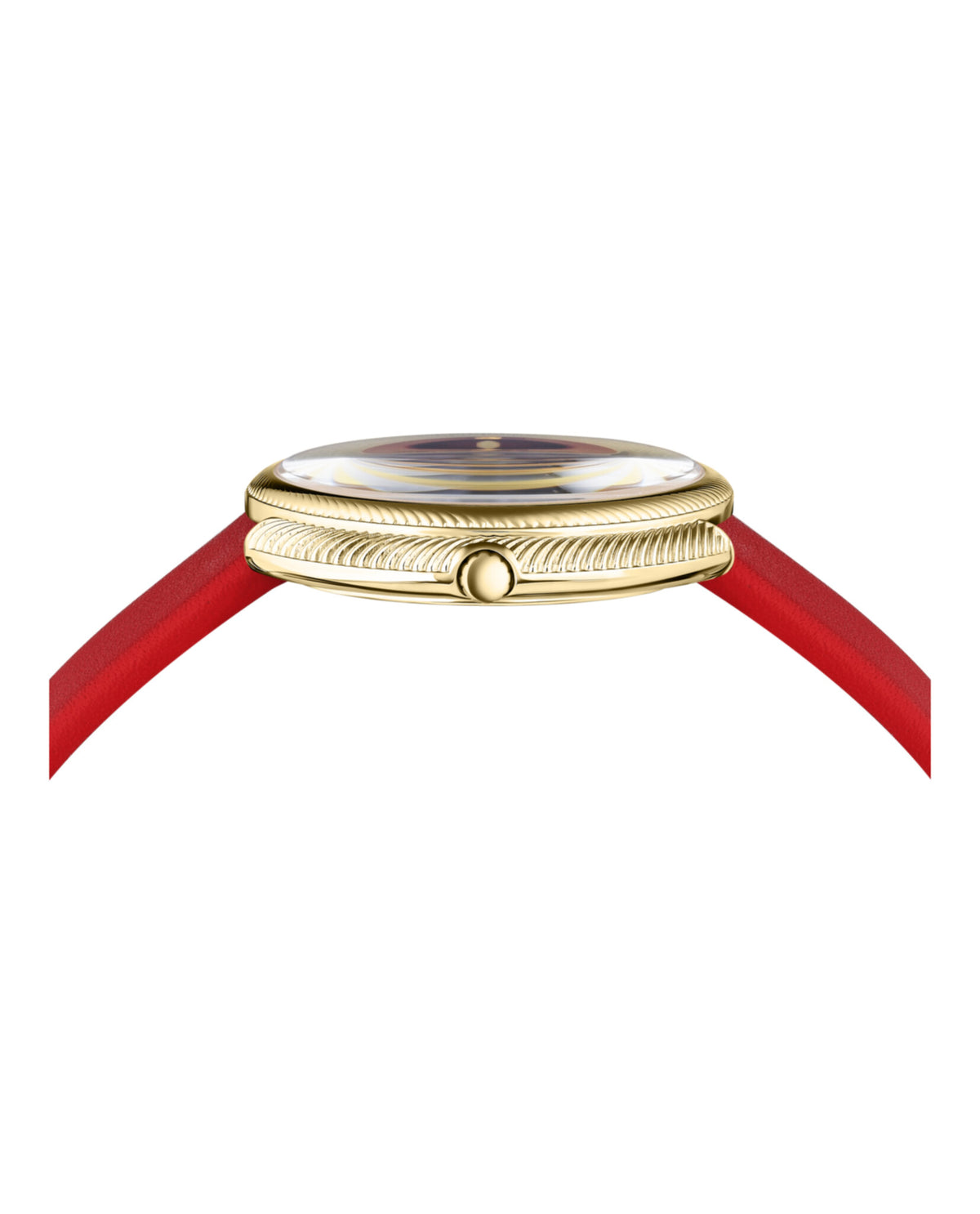 Versace Womens Gold 38mm Strap Fashion Watch