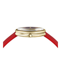 Versace Womens Gold 38mm Strap Fashion Watch