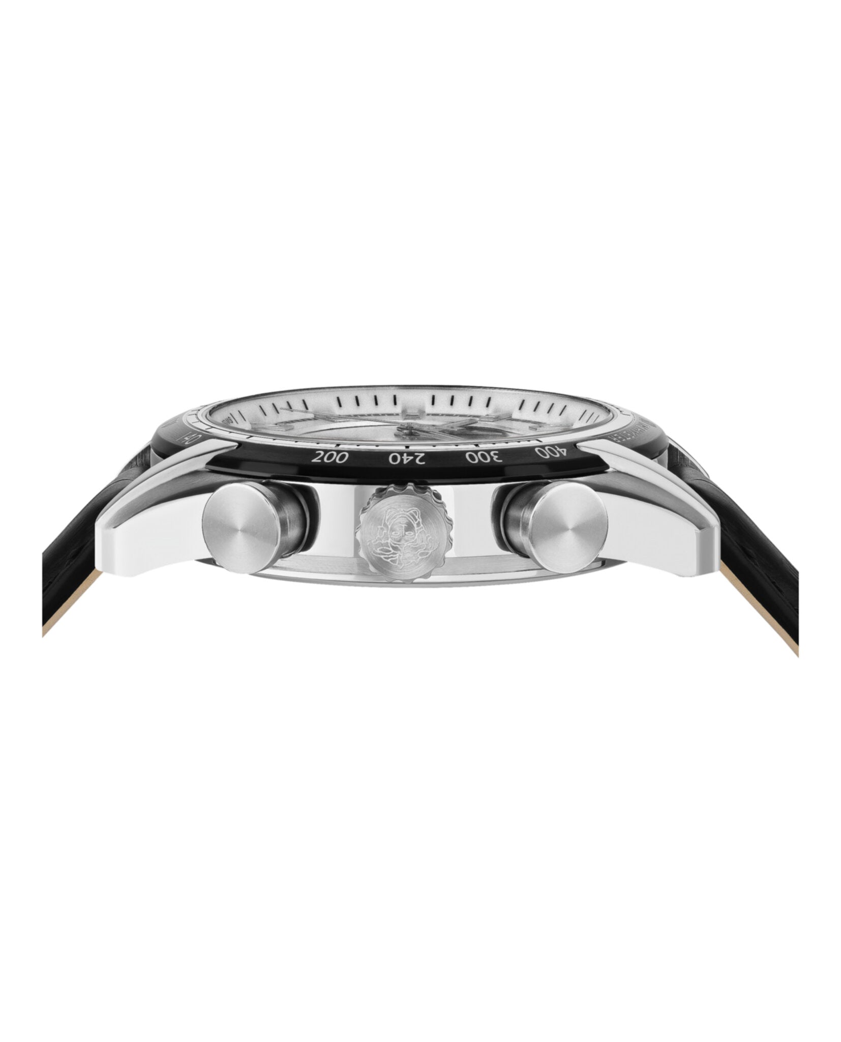 Versace Versace Mens  Stainless Steel 44mm Strap Fashion Watch