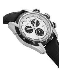Versace Versace Mens  Stainless Steel 44mm Strap Fashion Watch