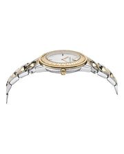 Versace Womens V-Tribute Two Tone 36mm Bracelet Fashion Watch