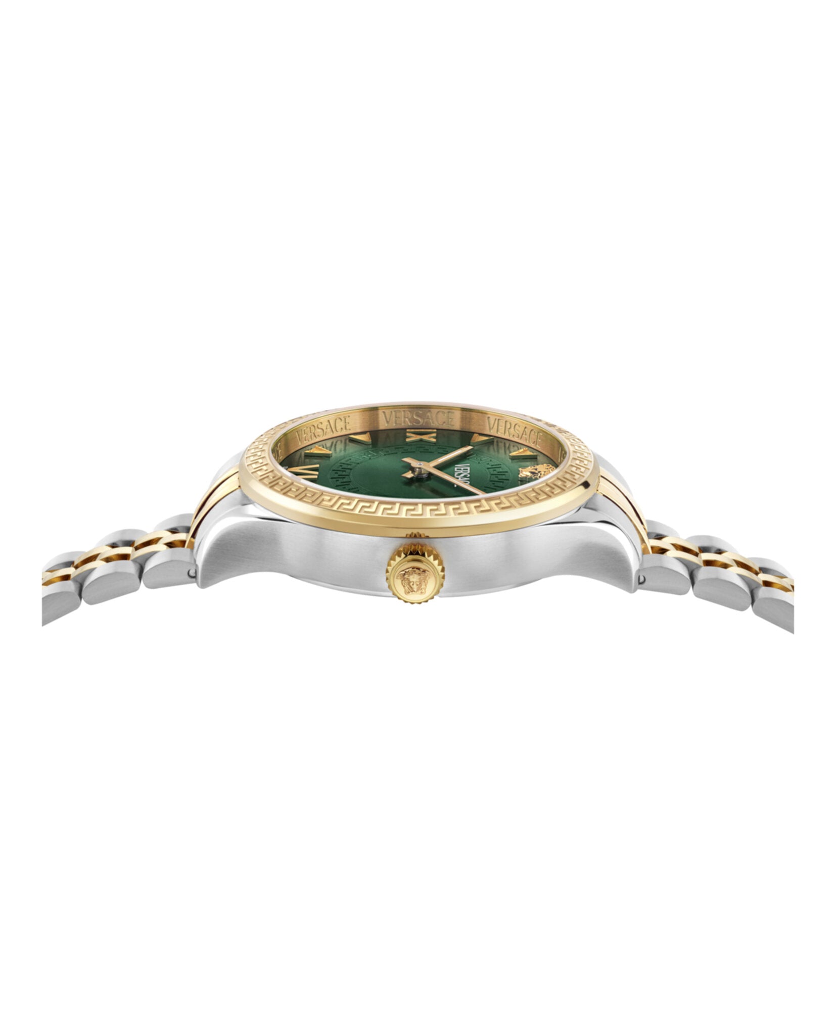 Versace Versace Womens  Two Tone 35mm Bracelet Fashion Watch
