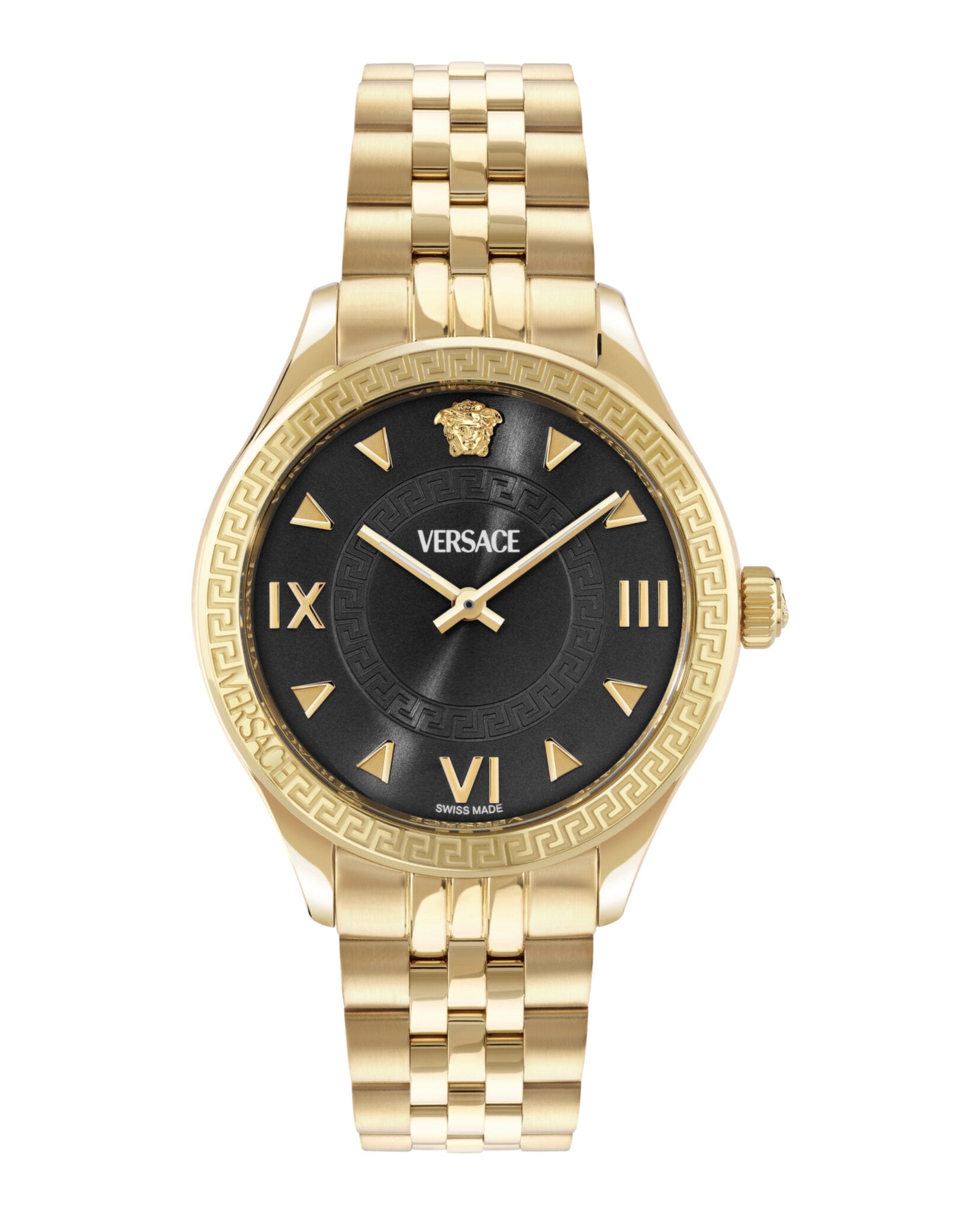 Versace Womens Gold 35mm Bracelet Fashion Watch