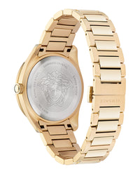 Versace Versace Mens  Gold 42mm Bracelet Fashion Watch