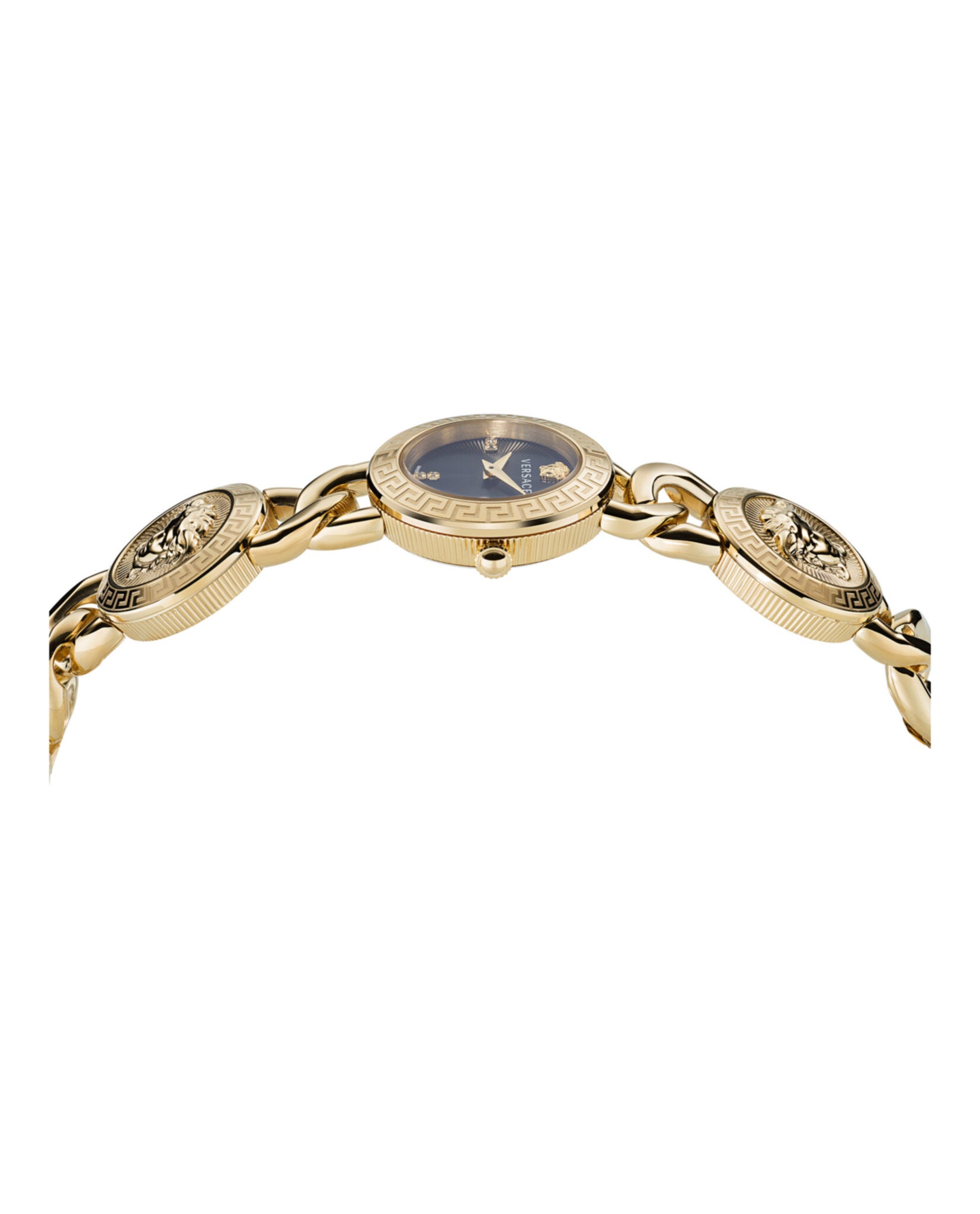 Versace Womens Stud Icon 26mm Bracelet Fashion Watch