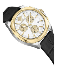 Versace Womens Two Tone 40mm Strap Fashion Watch