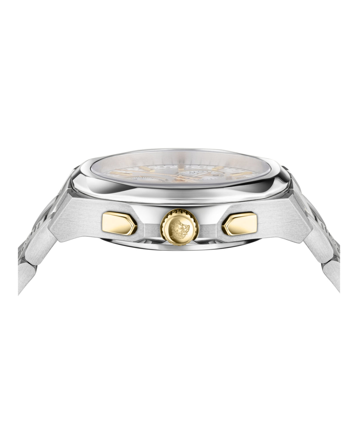 Versace Versace Womens  Stainless Steel 40mm Bracelet Fashion Watch