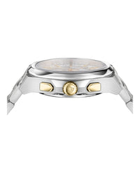 Versace Versace Womens  Stainless Steel 40mm Bracelet Fashion Watch