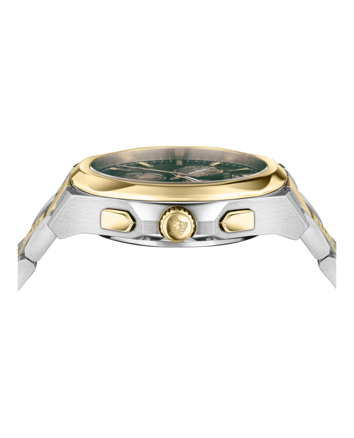 Versace Versace Womens  Two Tone 40mm Bracelet Fashion Watch