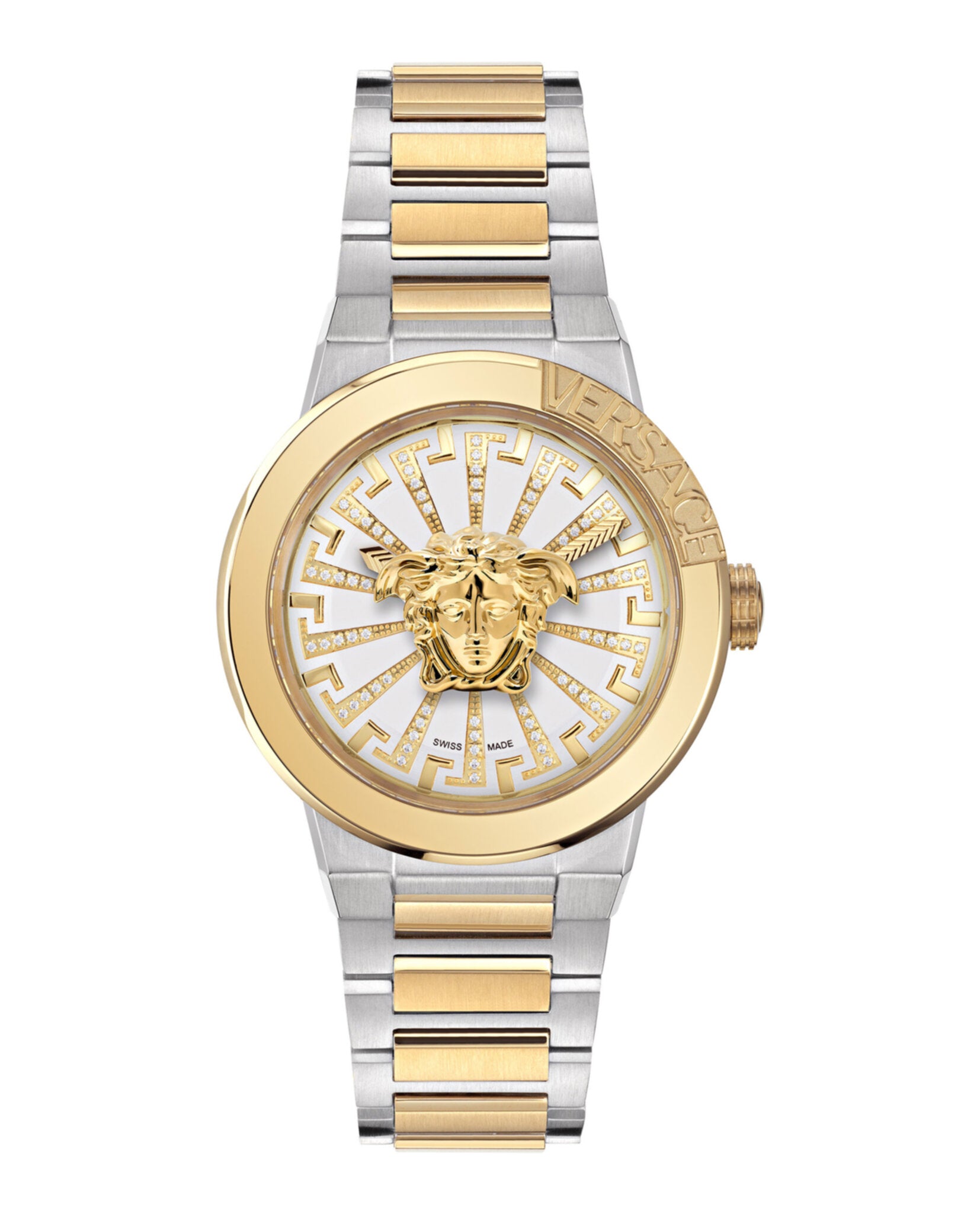 Versace Womens Medusa Infinite 38mm Strap Fashion Watch