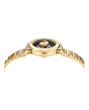 Versace Womens Medusa Infinite IP Yellow Gold 40mm Bracelet Fashion Watch