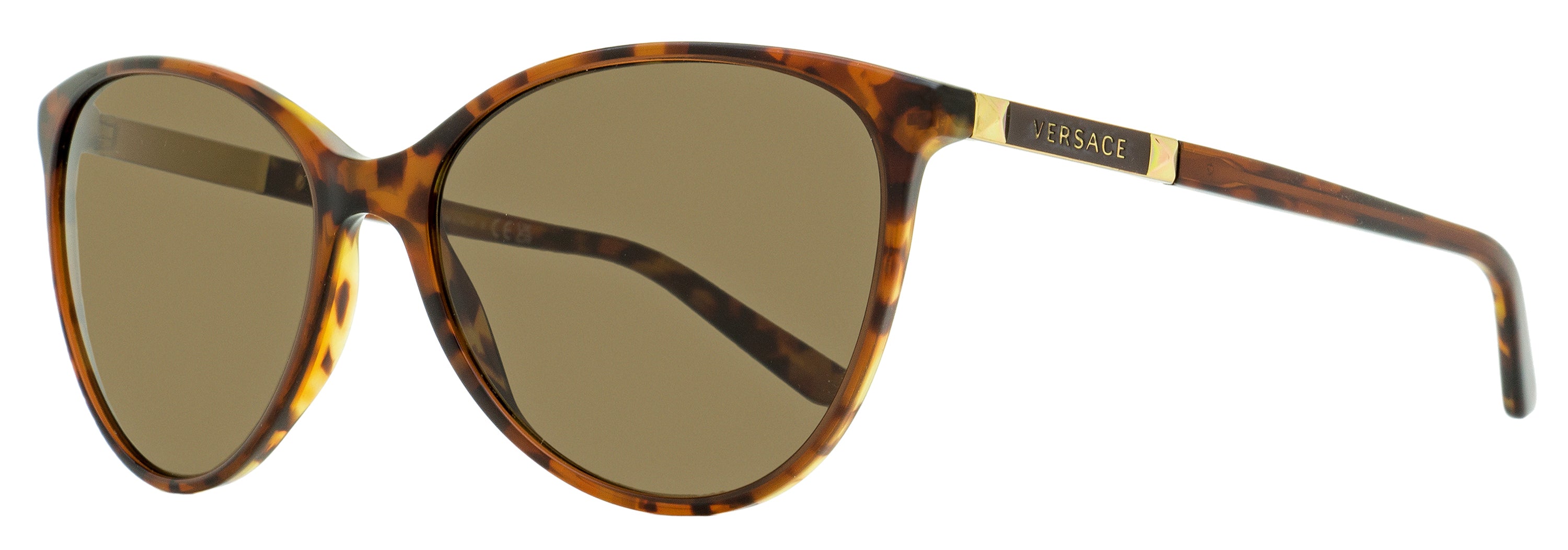 Versace VE4260 Cat Eye Sunglasses 507773 Havana 58mm Havana