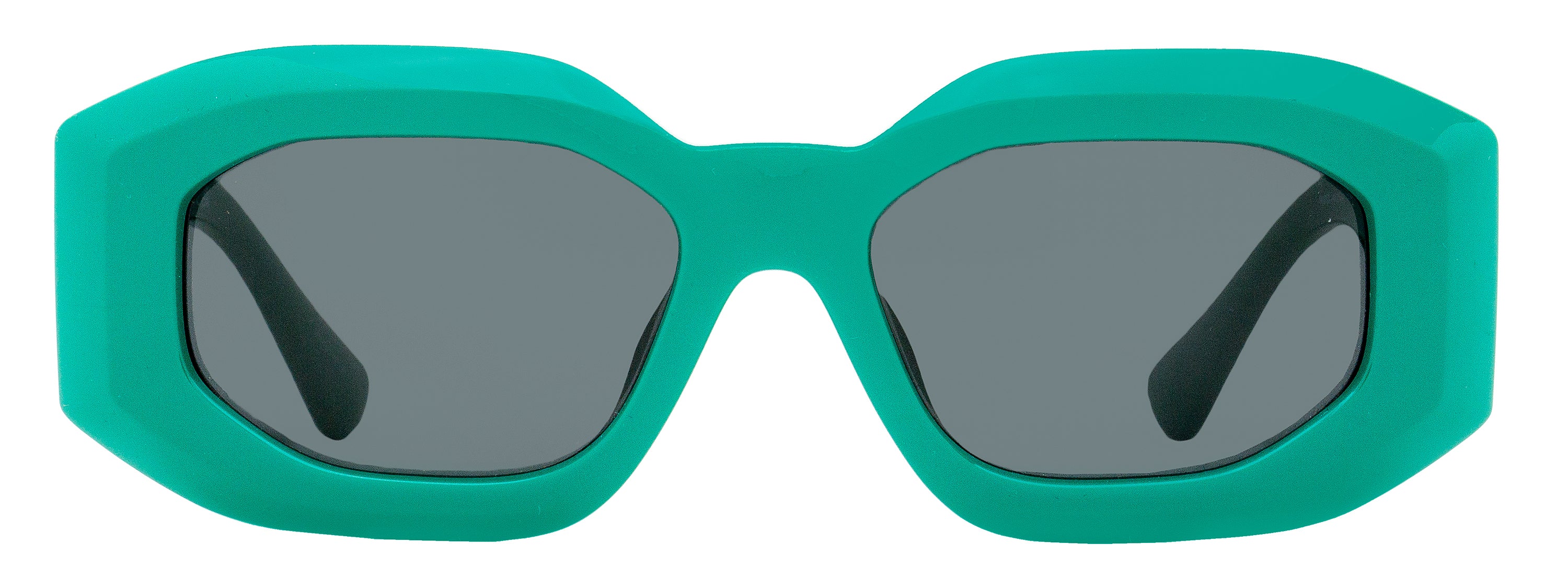 Versace Geometric Sunglasses VE4425U 536487 Green 54mm