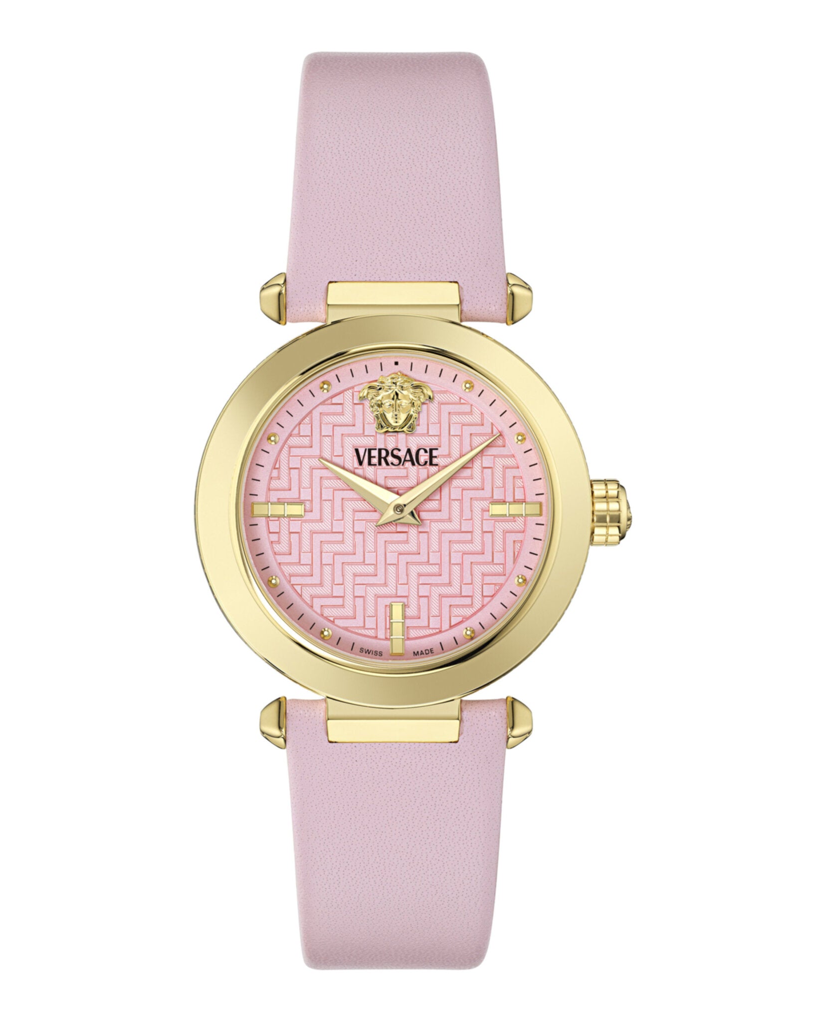 Versace Womens Gold 35mm Strap Fashion Watch