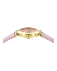 Versace Womens Gold 35mm Strap Fashion Watch
