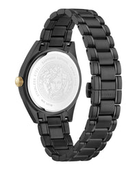 Versace Mens Black 42mm Bracelet Fashion Watch