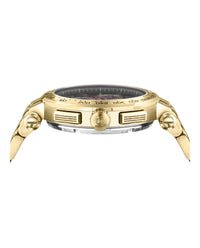 Versace Versace Mens  Gold 45mm Bracelet Fashion Watch