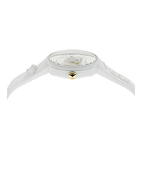 Versace Womens White 39mm Strap Fashion Watch