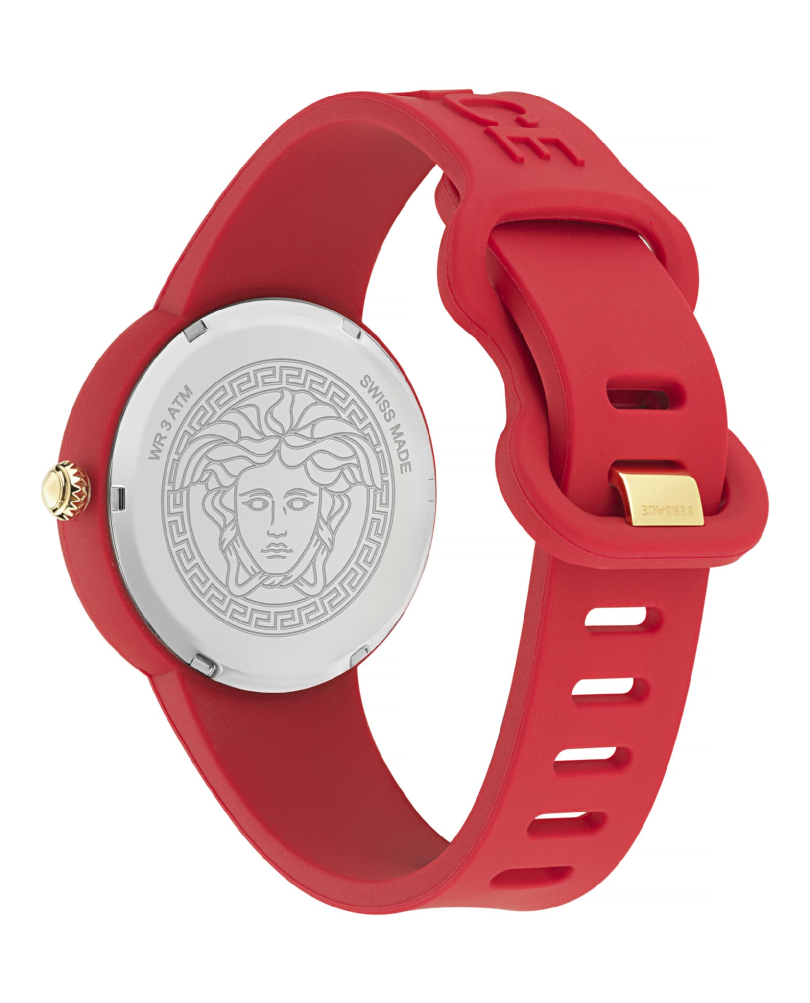 Versace Womens Medusa Pop 39mm Strap Fashion Watch
