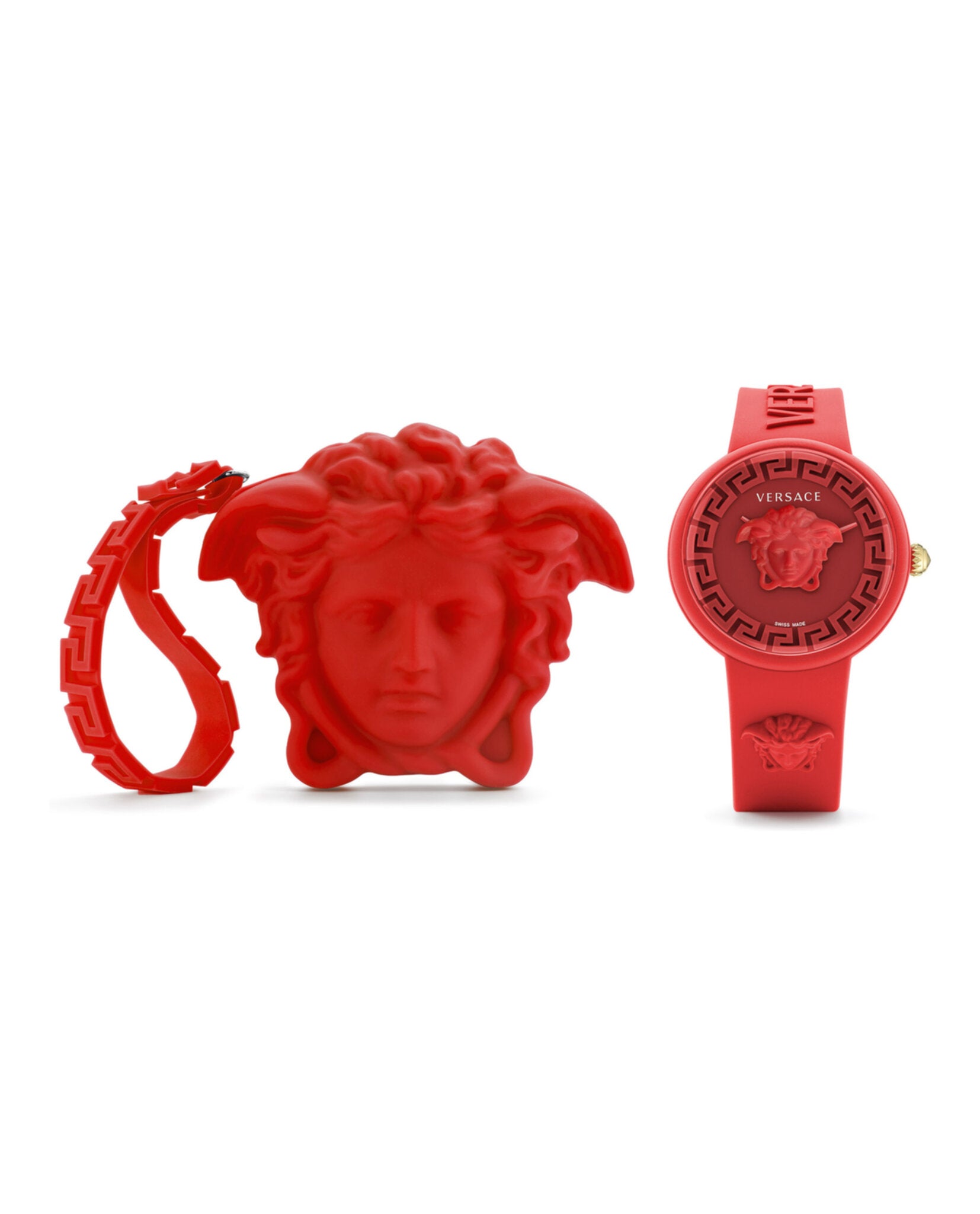 Versace Womens Medusa Pop 39mm Strap Fashion Watch