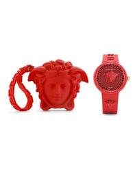 Versace Womens Medusa Pop 39mm Strap Fashion Watch