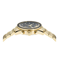 Versace Versace Mens  IP Yellow Gold 43mm Bracelet Fashion Watch