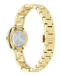Versace Womens Gold 28mm Bracelet Fashion Watch
