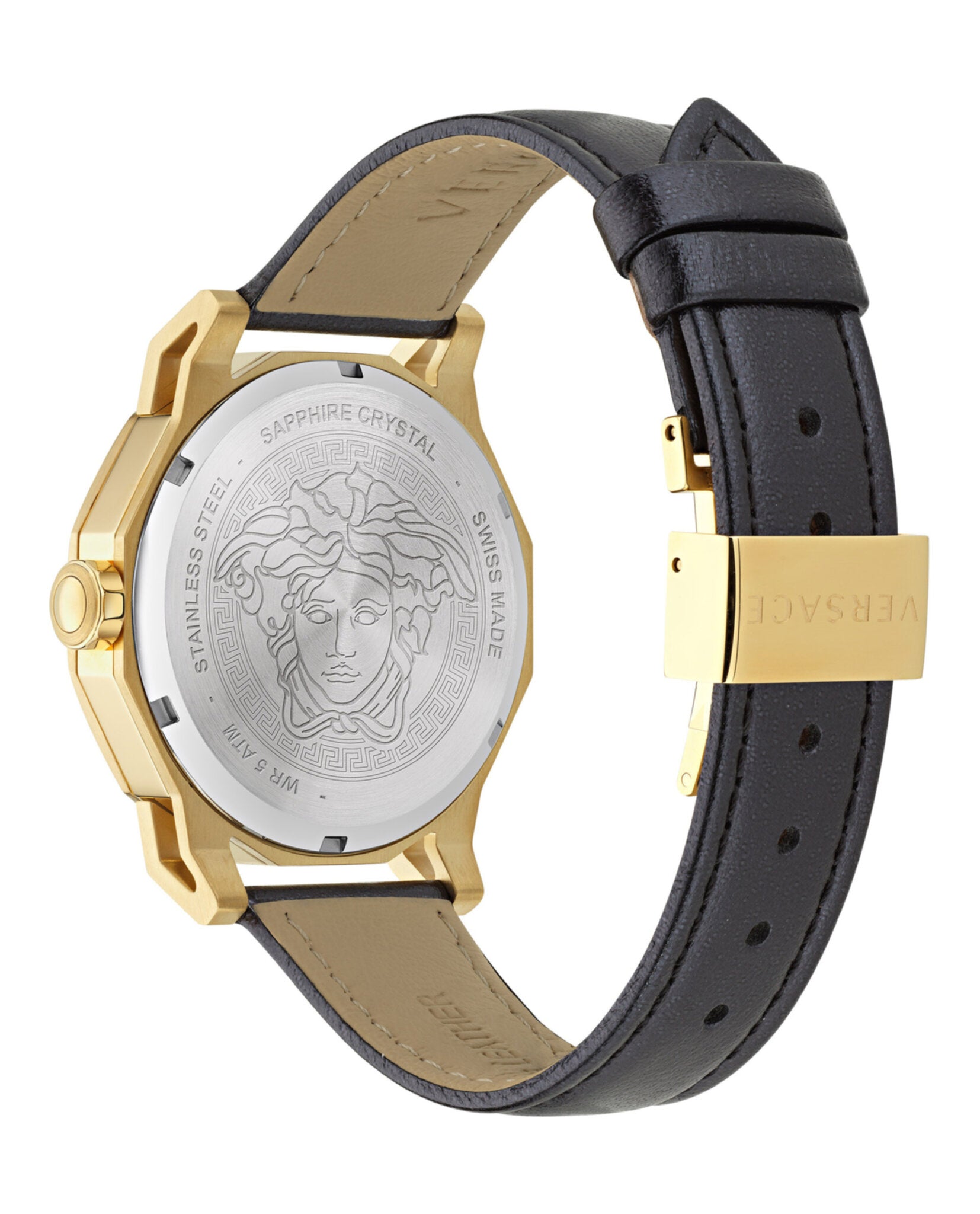 Versace Womens Medusa Deco 38mm Strap Fashion Watch