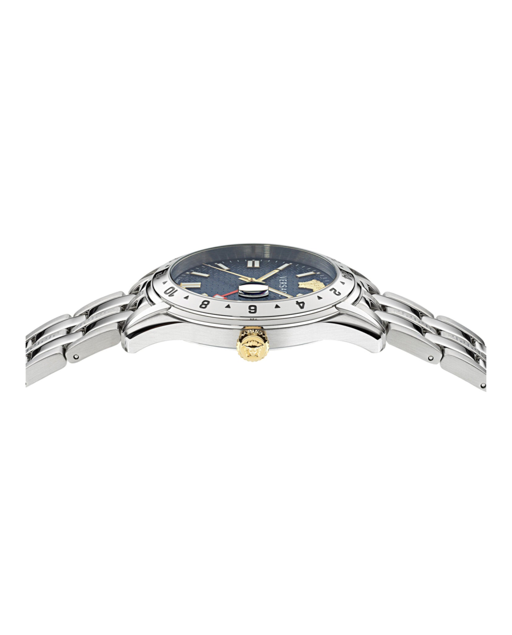 Versace Mens Greca Time 41mm Strap Fashion Watch