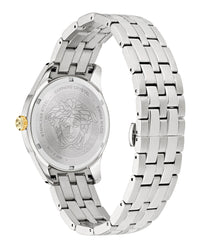 Versace Mens Greca Time 41mm Strap Fashion Watch