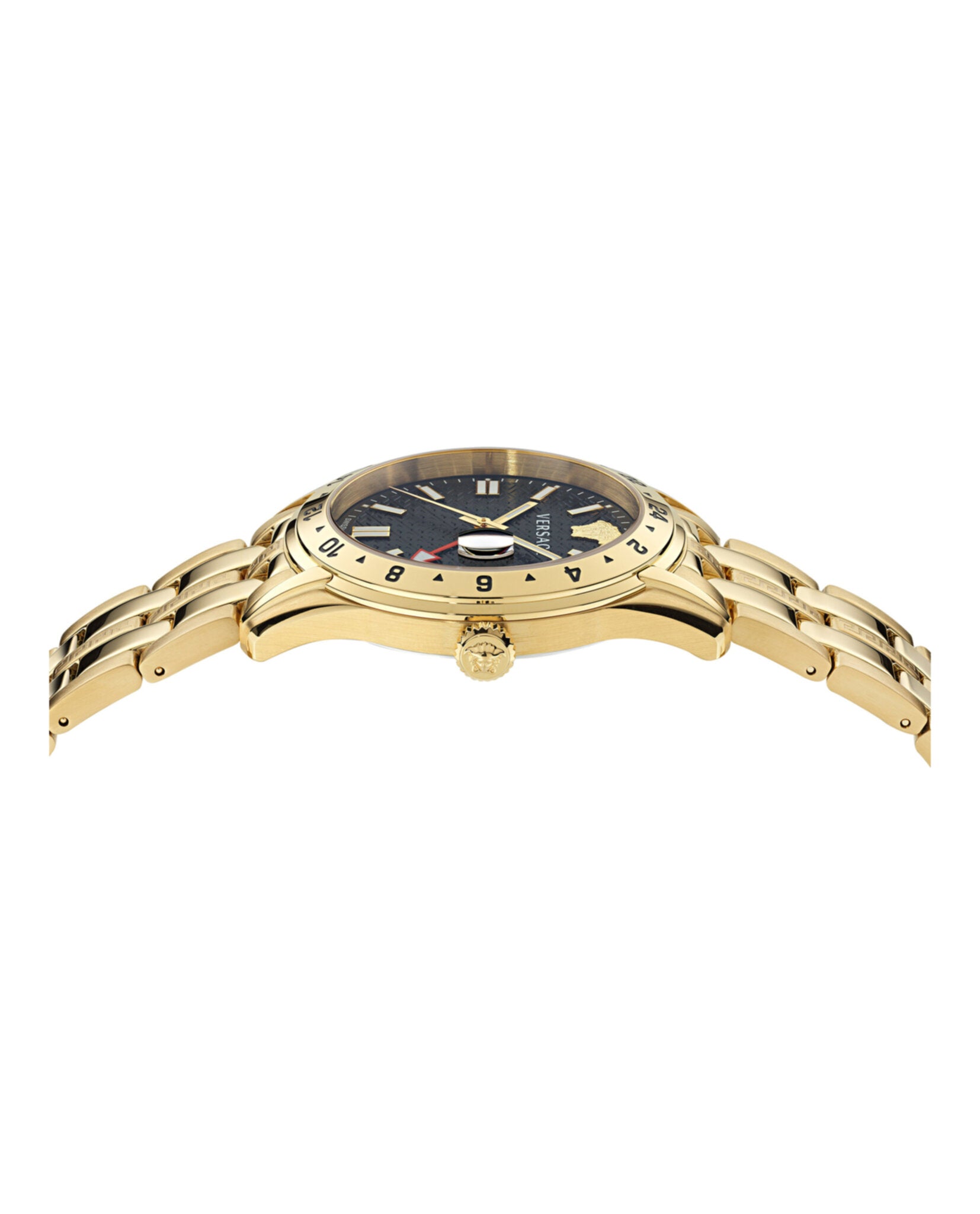 Versace Mens Greca Time 41mm Strap Fashion Watch