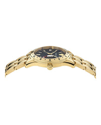 Versace Mens Greca Time 41mm Strap Fashion Watch