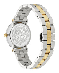 Versace Womens Greca Flourish 35mm Bracelet Fashion Watch