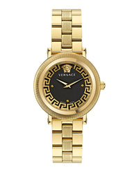 Versace Womens Greca Flourish 35mm Bracelet Fashion Watch