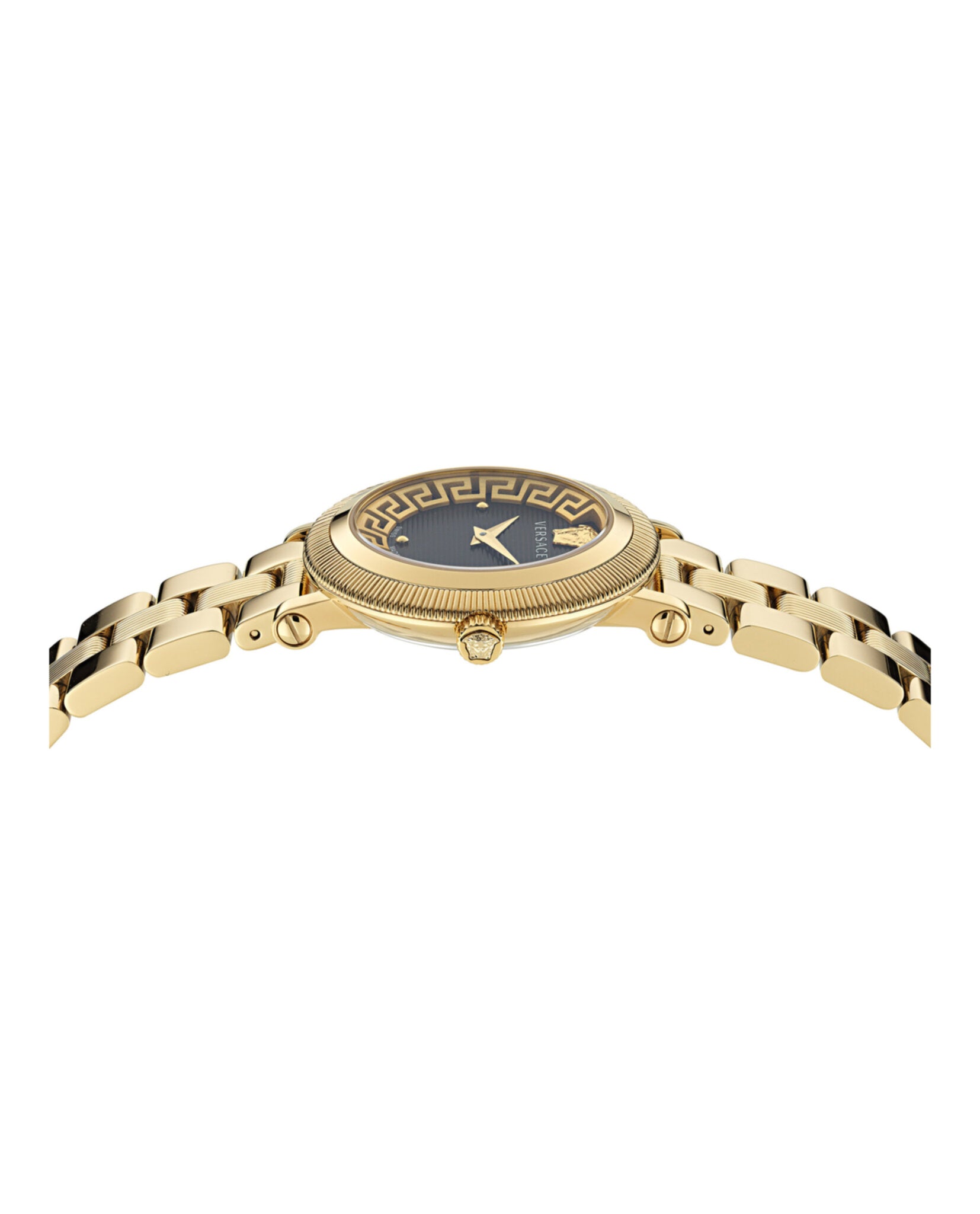 Versace Womens Greca Flourish 35mm Bracelet Fashion Watch