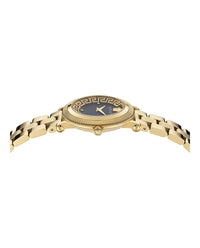 Versace Womens Greca Flourish 35mm Bracelet Fashion Watch
