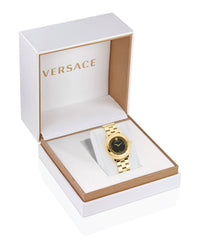Versace Womens Greca Flourish 35mm Bracelet Fashion Watch