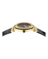 Versace Womens Greca Logo 38mm Strap Fashion Watch
