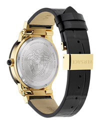 Versace Womens Greca Logo 38mm Strap Fashion Watch