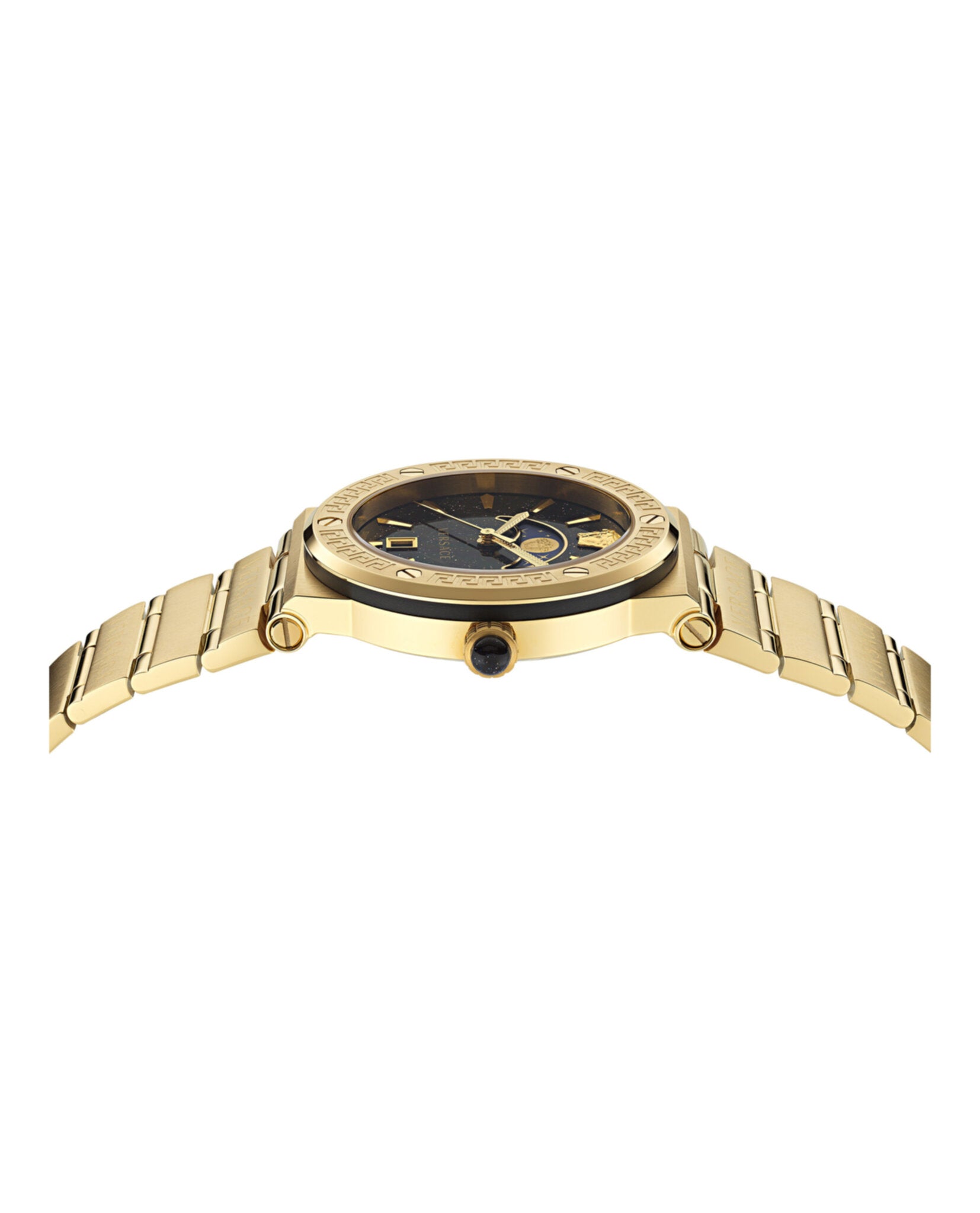 Versace Womens Greca Logo 38mm Strap Fashion Watch