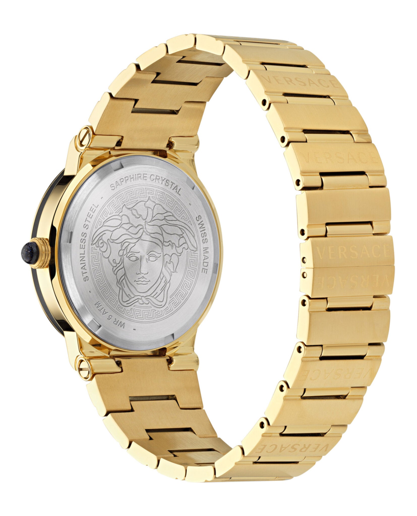 Versace Womens Greca Logo 38mm Strap Fashion Watch
