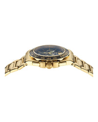 Versace Mens Gold 45mm Bracelet Fashion Watch