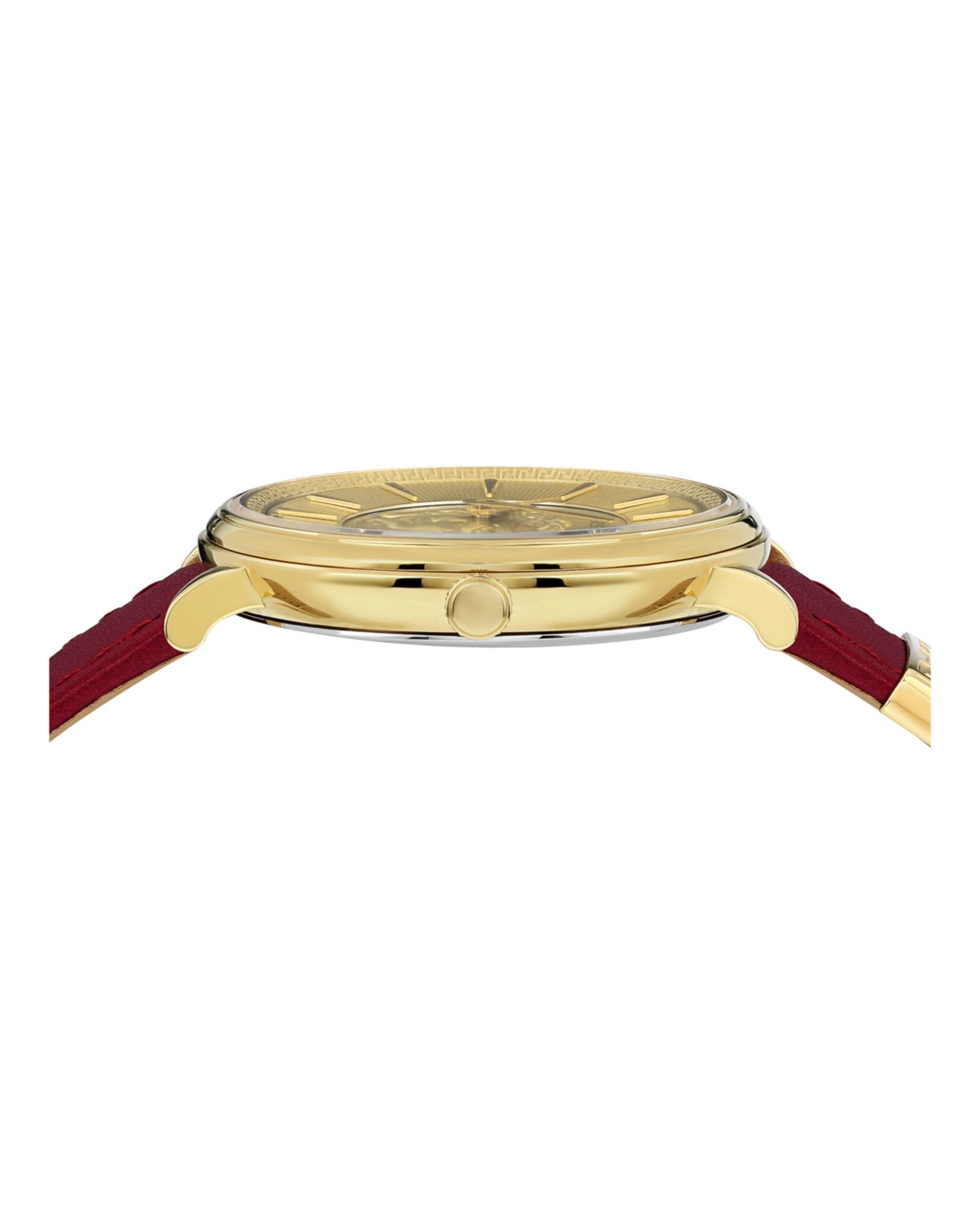 Versace Versace Womens  Gold 38mm Strap Fashion Watch