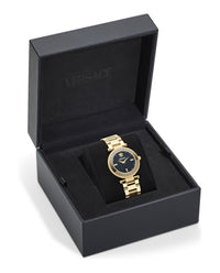 Versace Womens Gold 35mm Bracelet Fashion Watch