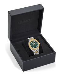 Versace Mens Two Tone 42mm Bracelet Fashion Watch