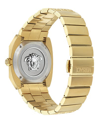 Versace Versace Mens  Gold 41.5mm Bracelet Fashion Watch