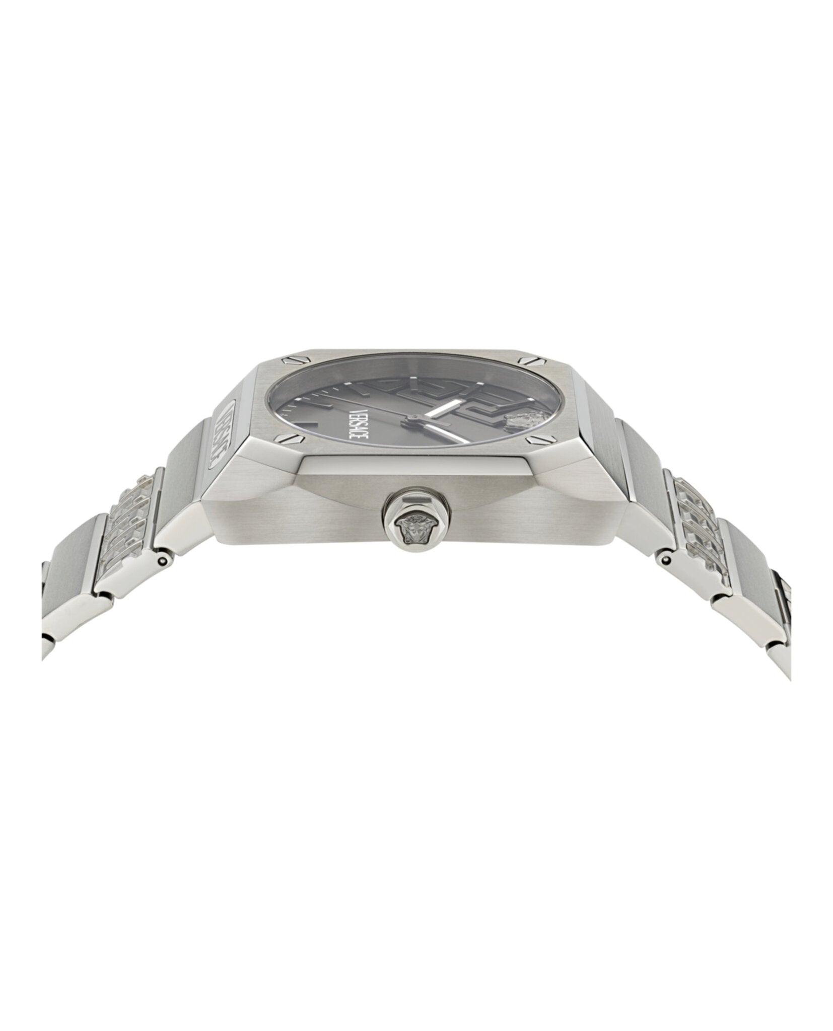 Versace Mens Titanium 41.5mm Bracelet Fashion Watch