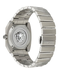 Versace Mens Titanium 41.5mm Bracelet Fashion Watch