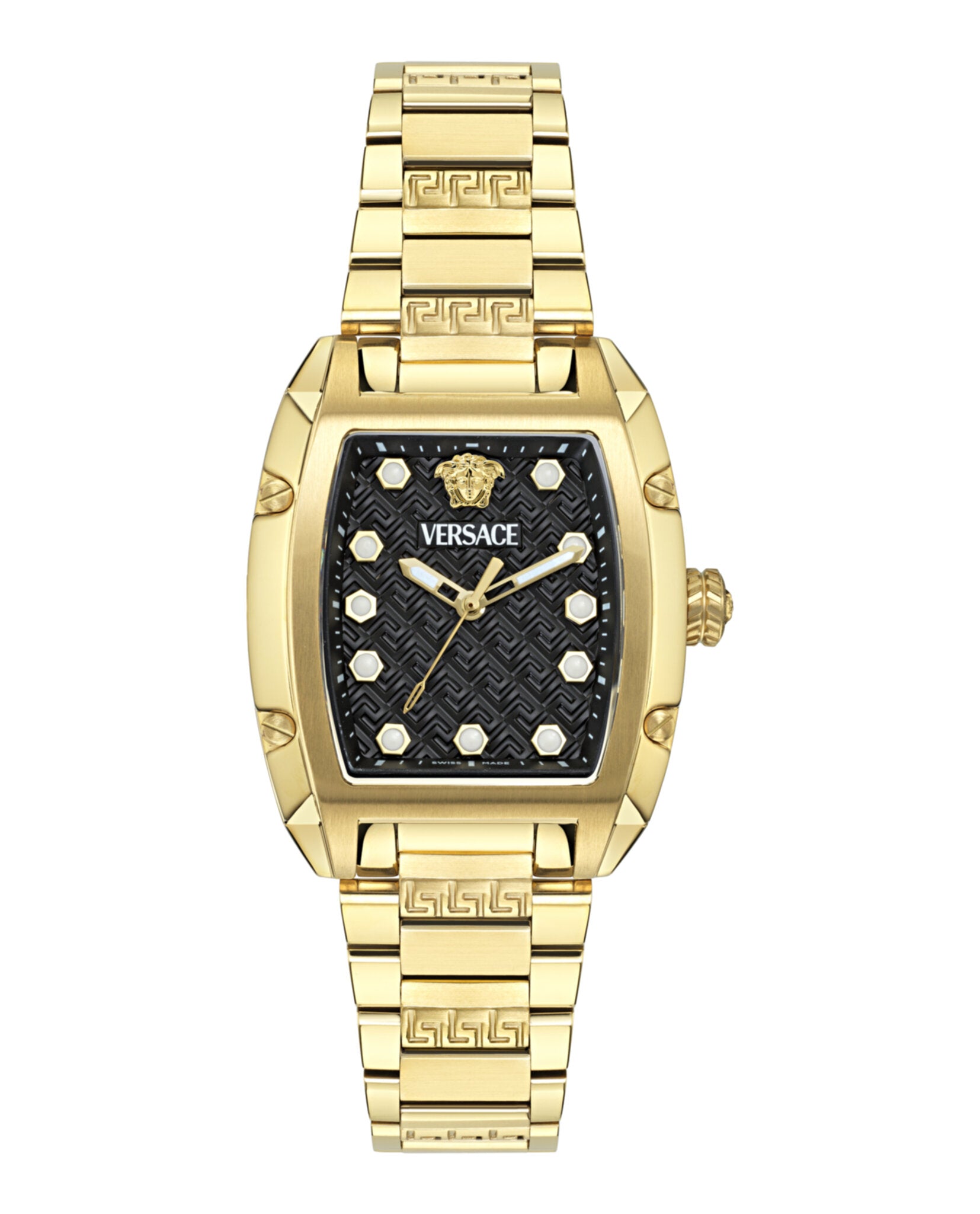 Versace Versace Womens  Gold 36mm Bracelet Fashion Watch